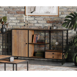 Ooki Funky Open Console Table in Reclaimed Wood